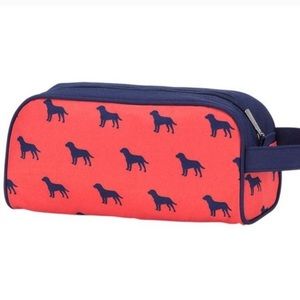 NWT Preppy Dog Day Toiletry Bag